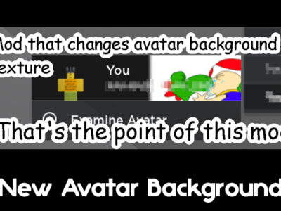 NewAvatarBackground Texture pack for Roblox