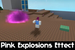 Pink Explosions Effect for Roblox