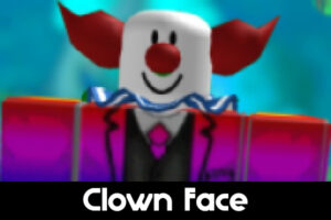 Clown Face Skin for Roblox