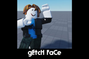 gl!tcH FaCe Skin for Roblox