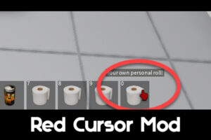 Red Cursor Mod for Roblox